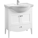 Тумба под умывальник Belux Афины Н 85-01 Белый матовый