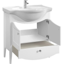 Тумба под умывальник Belux Афины Н 85-01 Белый матовый