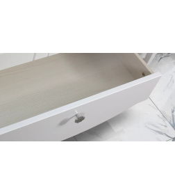 Тумба под умывальник Belux Афины Н 85-01 Белый матовый