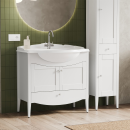 Тумба под умывальник Belux Афины Н 85-01 Белый матовый