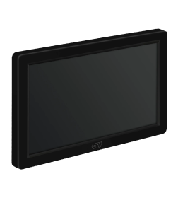 Видеодомофон CTV-M3722 Spectrum B экран 7" Touch Screen граф. черный CTV