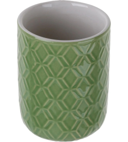 Стакан керамический PERFECTO LINEA OASIS зеленый 35-757002