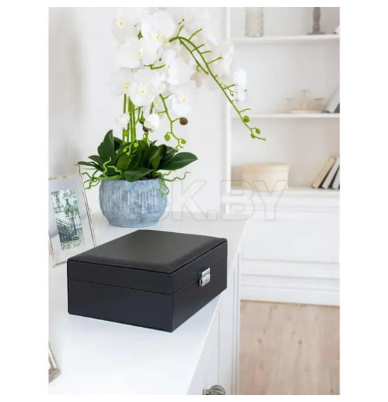 Шкатулка д/украш. Joli Angel SR-715 "Амелия" черная 23*18.5*9см, экокожа (SR-715 чер) 