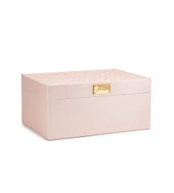 Шкатулка д/украш. и часов Joli Angel SR-785 "Жозефина" розовая 24*17.5*11.5см, магнит.замок, экокожа