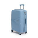 Чемодан на колёсах Maleta PP53 Серо-голубой,S (малый),55х38х21(+5) см, 40 л.Полипропилен, 4 колеса (Pride PP53 Серо-голубой S) 