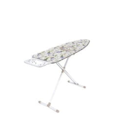 Доска гладильная "НИКА 10", 122х40 см, с эл.удлинителем, цвет: с цветами (арт.Н10/17)
