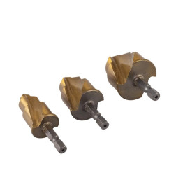 Набор ступенчатых сверл VIRA 15-19, 18-24, 24-31 мм для полипропиленовых труб PPR