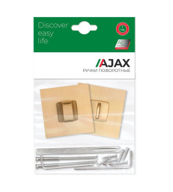 Завертка Ajax BK6.K.JS51 SSG-39 сатинированное золото