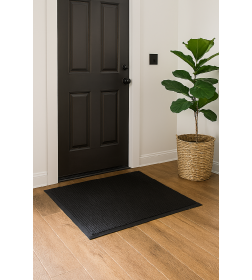 Коврик Техно черный 40x60 см.