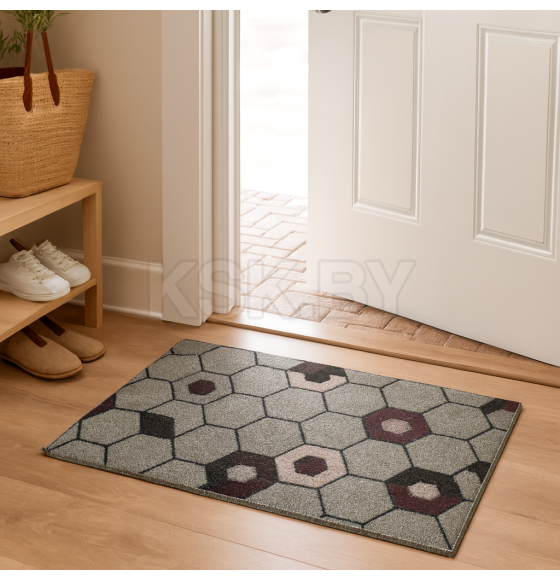 Коврик с жесткой щетиной "Dekorelle" LAPSHA 40х60 см арт. 218  (120218) 