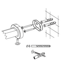 Держатель для туалетной бумаги Bisk GO Black 08624