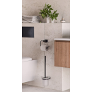 Держатель для туалетной бумаги Bisk GO Black 08624 (08624) 