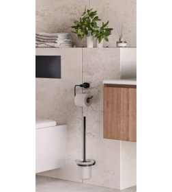 Держатель для туалетной бумаги Bisk GO Black 08624