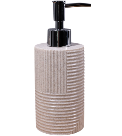 Дозатор для жидкого мыла полирезиновый CASPIAN GLOSTER 90080