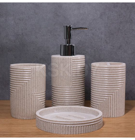 Дозатор для жидкого мыла полирезиновый CASPIAN GLOSTER 90080 (90080) 