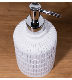 Дозатор для жидкого мыла полирезиновый CASPIAN OXFORD 90088