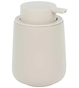 Дозатор для жидкого мыла керамический Testrut Мондра серо-коричневый 136011