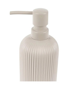 Дозатор для жидкого мыла полирезиновый Testrut Самос серо-коричневый 136192