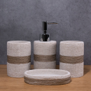 Дозатор для жидкого мыла полирезиновый CASPIAN BRISTOL 90070 (90070) 