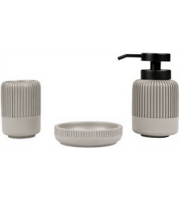 Мыльница полирезиновая Testrut Рая серая 135656