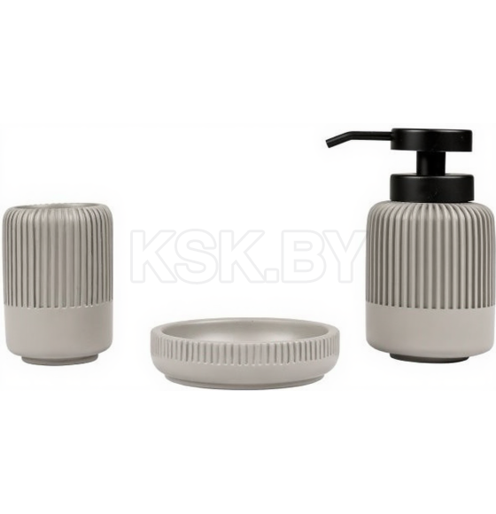 Мыльница полирезиновая Testrut Рая серая 135656 (135656) 