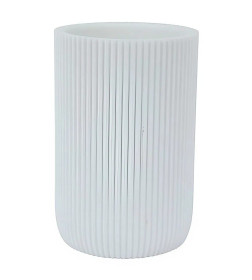 Стакан полирезиновый Testrut Самос белый 135834