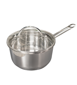 Ковш 1,9 л Д=16 см со стеклянной крышкой TVK0423009 Уран