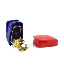 Клеммы самозажимные аккумуляторные, 800А, 12/24В, 2шт, GEKO