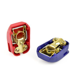 Клеммы самозажимные аккумуляторные, 800А, 12/24В, 2шт, GEKO