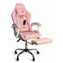 Кресло вибромассажное Calviano AVANTI ULTIMATO pink fabric