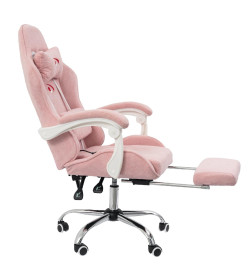 Кресло вибромассажное Calviano AVANTI ULTIMATO pink fabric