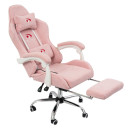 Кресло вибромассажное Calviano AVANTI ULTIMATO pink fabric