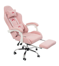 Кресло вибромассажное Calviano AVANTI ULTIMATO pink fabric