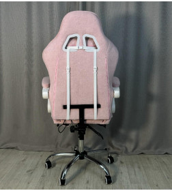 Кресло вибромассажное Calviano AVANTI ULTIMATO pink fabric