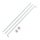 Карниз для ванной комнаты  Мон Ами (80х80х80см) 8016-U80 (8016-U80) 