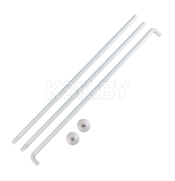 Карниз для ванной комнаты  Мон Ами (80х80х80см) 8016-U80 (8016-U80) 