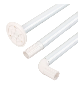 Карниз для ванной комнаты  Мон Ами  (90х90х90см) 8017-U90