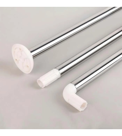 Карниз для ванной комнаты  Мон Ами  (90х90х90см) 8019-U90