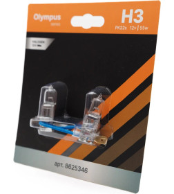 Автолампа STOREX Olympus H3.12V.55W (2 шт.)