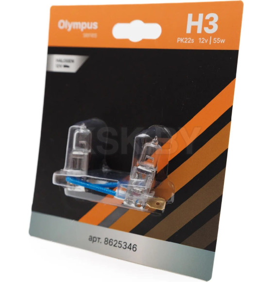 Автолампа STOREX Olympus H3.12V.55W (2 шт.) (8625346) 