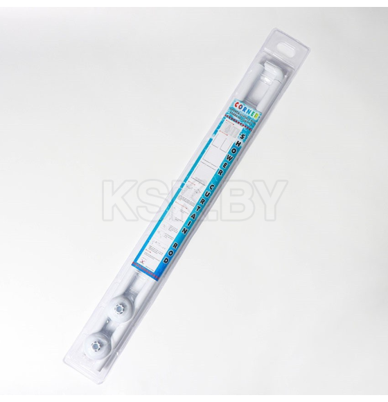 Карниз для ванной комнаты угловой  Мон Ами (90х90см) 8015-L90 ( 8015-L90) 