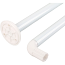 Карниз для ванной комнаты угловой  Мон Ами (90х90см) 8015-L90 ( 8015-L90) 