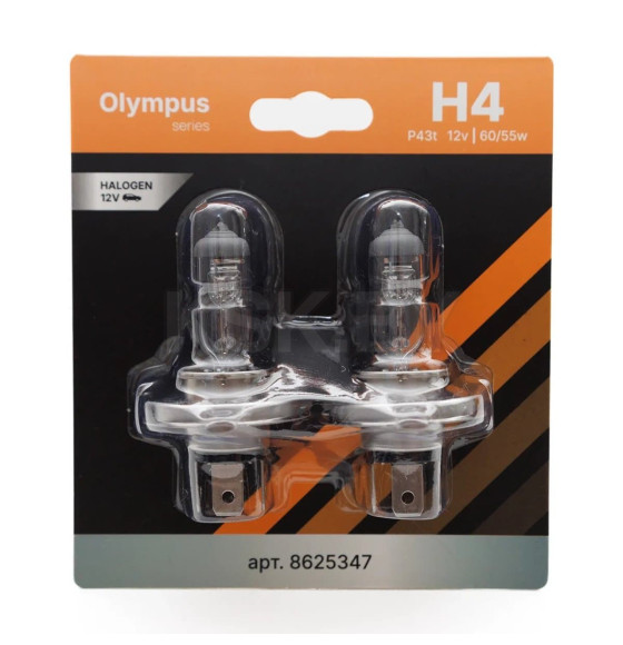 Автолампа STOREX Olympus H4.12V.60/55W (2 шт.) (8625347) 