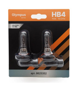 Автолампа STOREX Olympus HB4 9006.12V.51W (2 шт.)