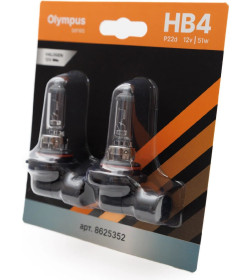 Автолампа STOREX Olympus HB4 9006.12V.51W (2 шт.)