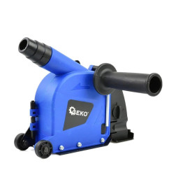 Кожух защитный с пылеотводом для углошлифмашины 115/125мм, для резки пропила 6-28мм, GEKO