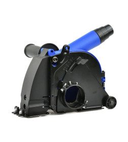 Кожух защитный с пылеотводом для углошлифмашины 115/125мм, для резки пропила 6-28мм, GEKO