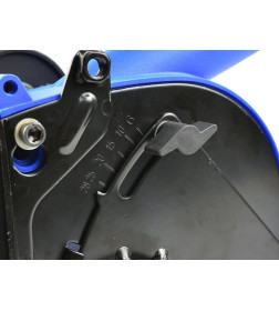 Кожух защитный с пылеотводом для углошлифмашины 115/125мм, для резки пропила 6-28мм, GEKO