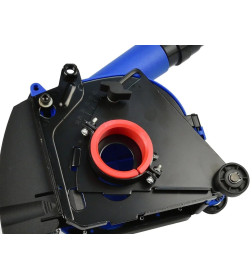 Кожух защитный с пылеотводом для углошлифмашины 115/125мм, для резки пропила 6-28мм, GEKO