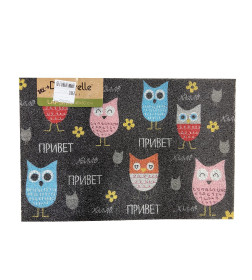 Коврик с жесткой щетиной "Dekorelle" LAPSHA 40х60 см арт. 241-6